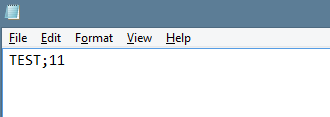 look at the file we just saved in Notepad